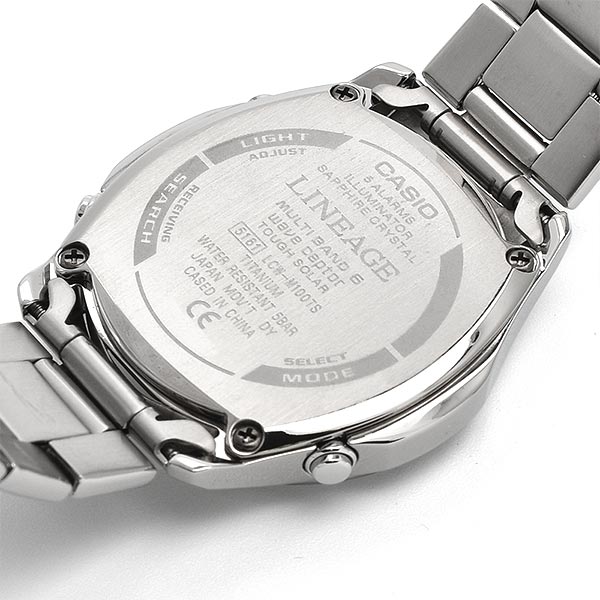 カシオ リニエージ LINEAGE ソーラー チタン LCW-M100TSE-1A2JF メンズ