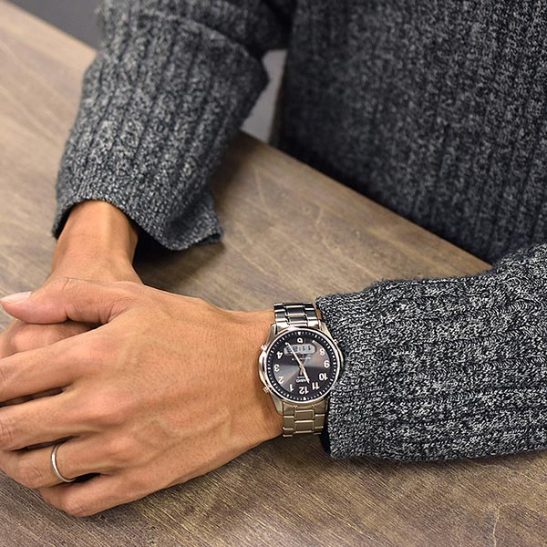 カシオ リニエージ LINEAGE ソーラー チタン LCW-M100TSE-1A2JF メンズ