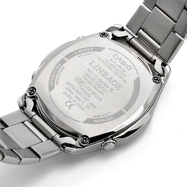 カシオ リニエージ LINEAGE ソーラー チタン LCW-M100TSE-1AJF メンズ