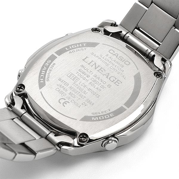 カシオ リニエージ LINEAGE ソーラー チタン LCW-M100TSE-7AJF メンズ