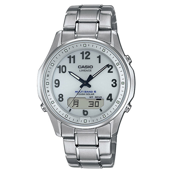 カシオ リニエージ LINEAGE ソーラー チタン LCW-M100TSE-7AJF メンズ