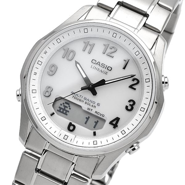 カシオ リニエージ LINEAGE ソーラー チタン LCW-M100TSE-7AJF メンズ