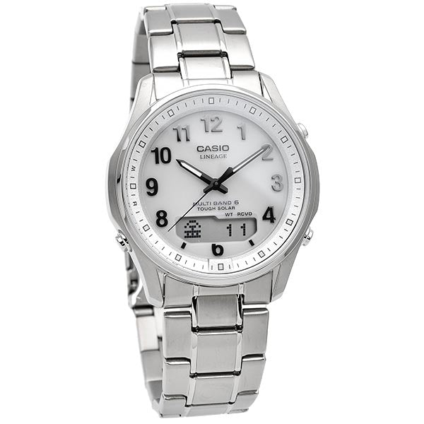 カシオ リニエージ LINEAGE ソーラー チタン LCW-M100TSE-7AJF メンズ