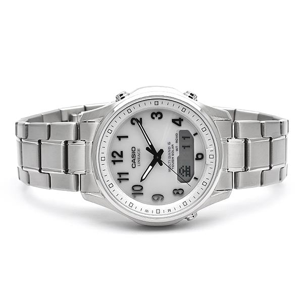 カシオ リニエージ LINEAGE ソーラー チタン LCW-M100TSE-7AJF メンズ