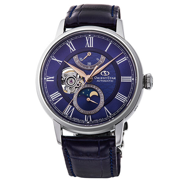 オリエントスター ORIENT 月齢限定モデル クラシック メカニカルムーンフェイズ RK-AM0006L メンズ