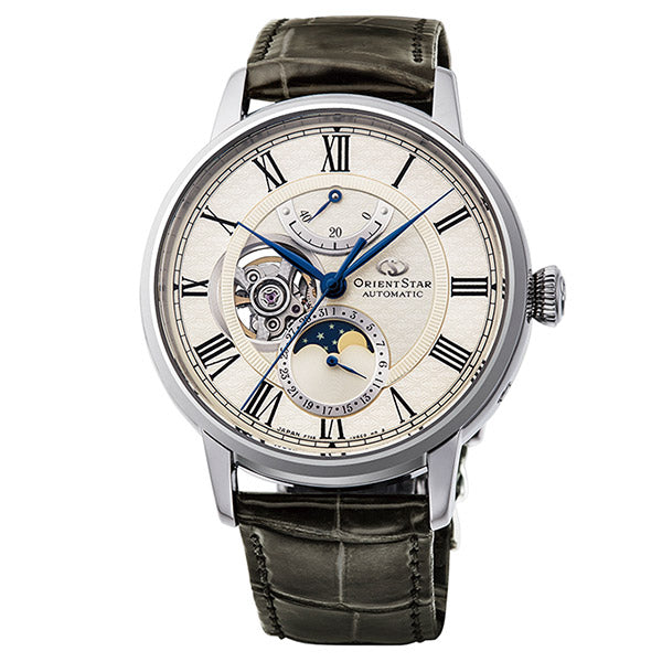 オリエントスター ORIENT 月齢限定モデル クラシック メカニカルムーンフェイズ RK-AM0007S メンズ