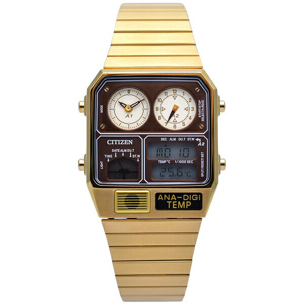 シチズン CITIZEN アナデジテンプ 流通限定モデル JG2103-72X ユニセックス