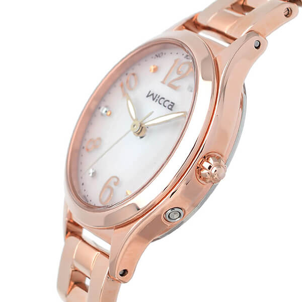 シチズン ウィッカ wicca ハッピーダイアリー ソーラー電波 KS1-261-91 レディース