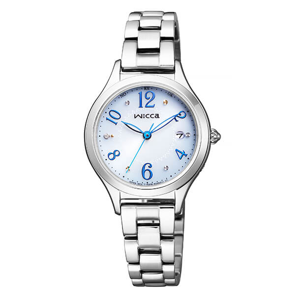 シチズン ウィッカ wicca ハッピーダイアリー ソーラー電波 KS1-210-91 レディース