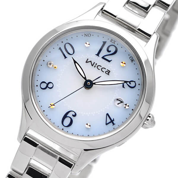 シチズン ウィッカ wicca ハッピーダイアリー ソーラー電波 KS1-210-91 レディース