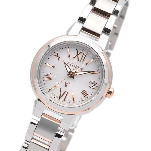 シチズン クロスシー XC エコ・ドライブ電波時計 ES9434-53W レディース