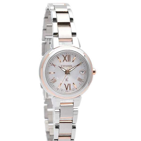 シチズン クロスシー XC エコ・ドライブ電波時計 ES9434-53W レディース