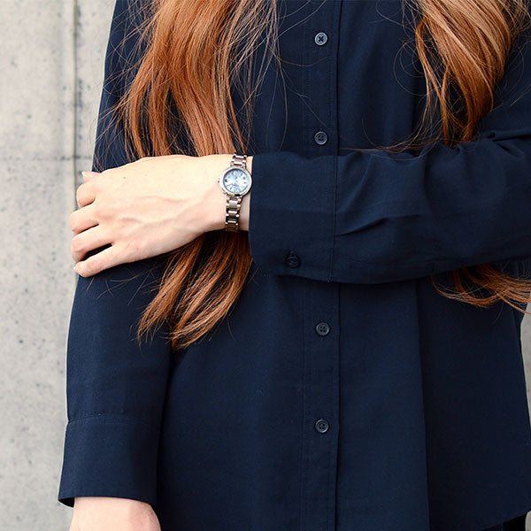 シチズン クロスシー XC エコ・ドライブ電波時計 ES9430-54A レディース