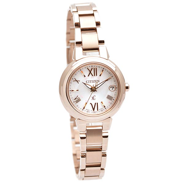 シチズン クロスシー XC エコ・ドライブ電波時計 ES9435-51A レディース