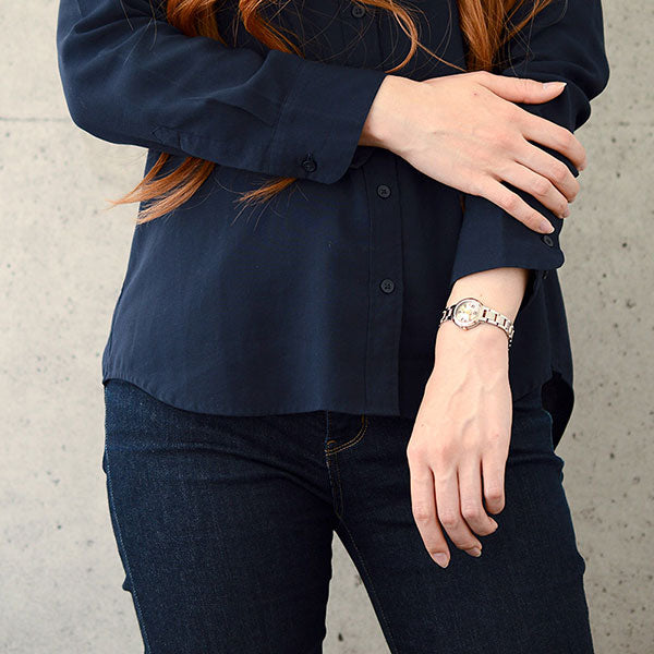 シチズン クロスシー XC エコ・ドライブ電波時計 ES9434-53X レディース