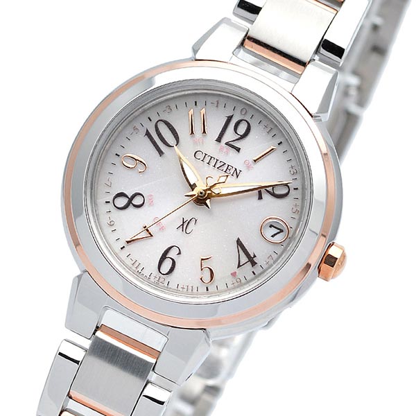 シチズン クロスシー XC エコ・ドライブ電波時計 ES9434-53X レディース