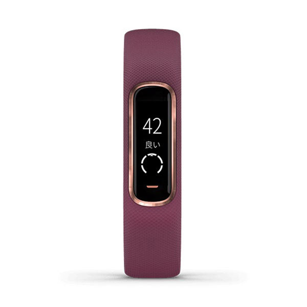 ガーミン GARMIN vívosmart® 4 Merlot RoseGold レギュラー 0100199561 ユニセックス