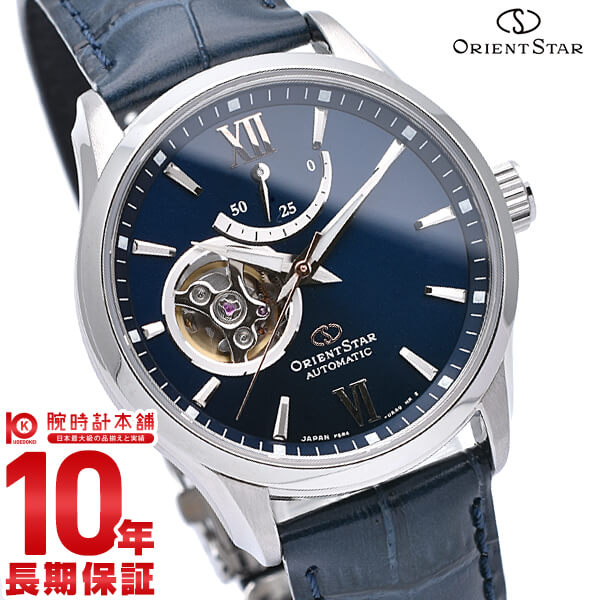一点限り　オリエントスター セミスケルトン 腕時計 RK-AT0006L メンズ