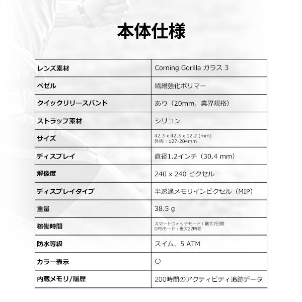 ガーミン GARMIN ForeAthlete 245 Music 0100212071 ユニセックス