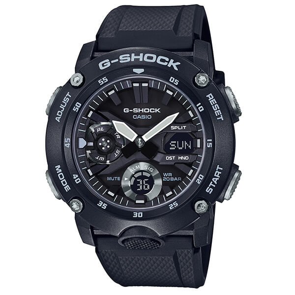 カシオ Gショック G-SHOCK カーボンコアガード構造 GA-2000S-1AJF メンズ