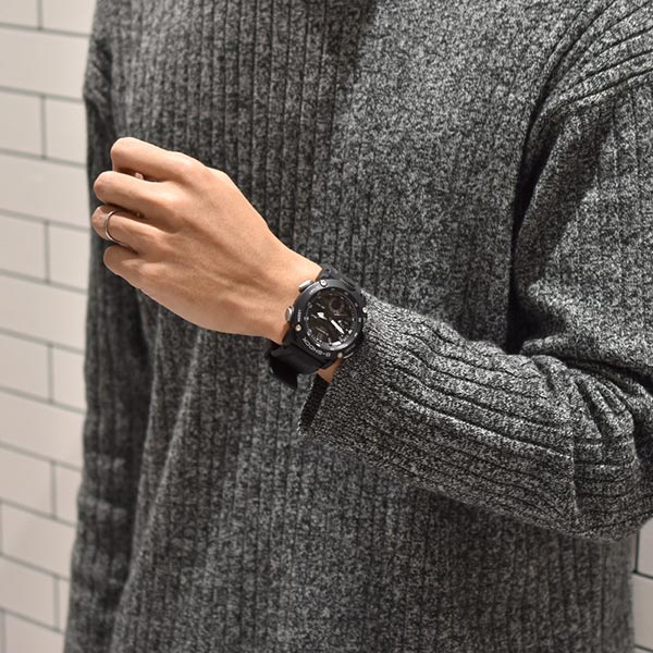 カシオ Gショック G-SHOCK カーボンコアガード構造 GA-2000S-1AJF メンズ