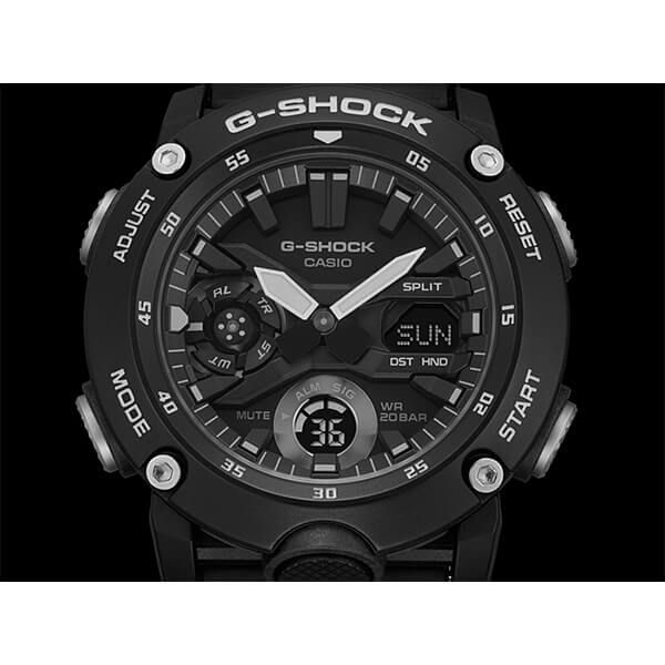 カシオ Gショック G-SHOCK カーボンコアガード構造 GA-2000S-1AJF メンズ