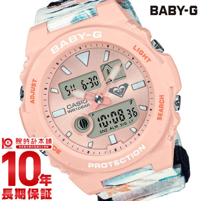カシオ ベビーＧ BABY-G ROXY コラボレーションモデル BAX-100RX-4AJR レディース
