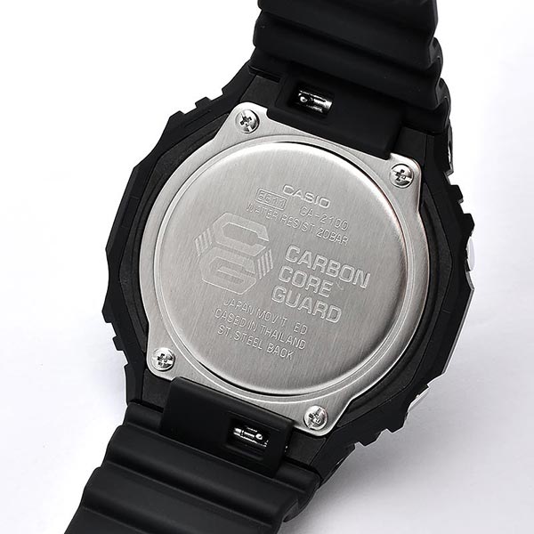 カシオ Gショック G-SHOCK カーボンコアガード構造 GA-2100-1AJF メンズ