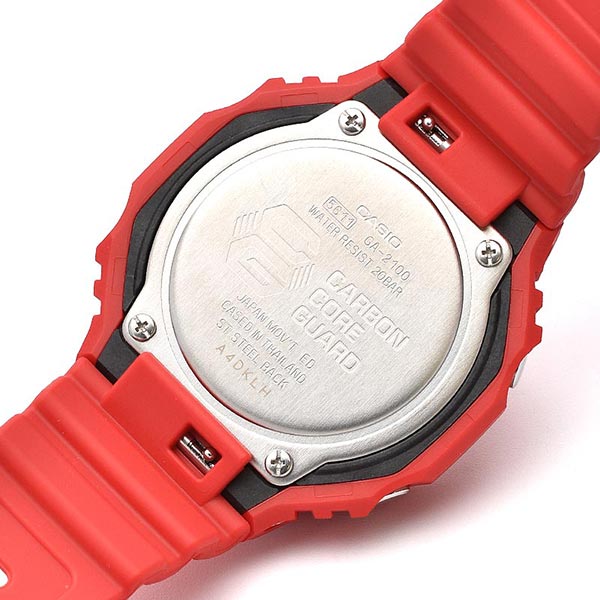 カシオ Gショック G-SHOCK カーボンコアガード構造 GA-2100-4AJF メンズ