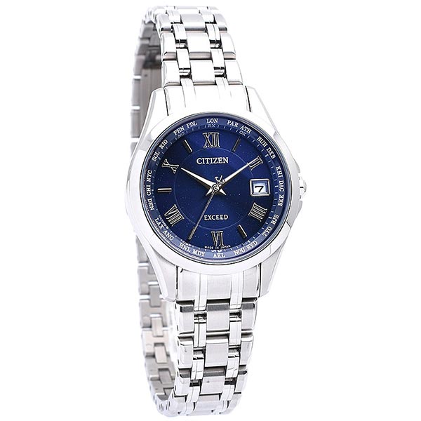 シチズン エクシード EXCEED ペアモデル エコ・ドライブ電波時計 EC1120-59L レディース
