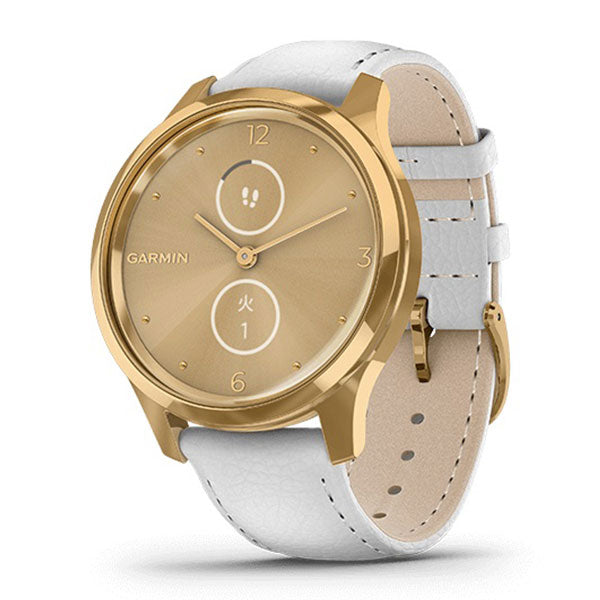 ガーミン GARMIN vívomove Luxe White Leather 0100224178 ユニセックス