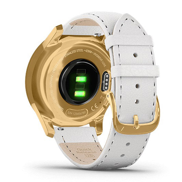 ガーミン GARMIN vívomove Luxe White Leather 0100224178 ユニセックス