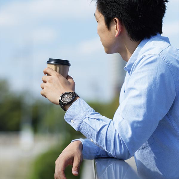 シチズン アテッサ ATTESA エコ・ドライブ電波時計 AT8185-62E メンズ