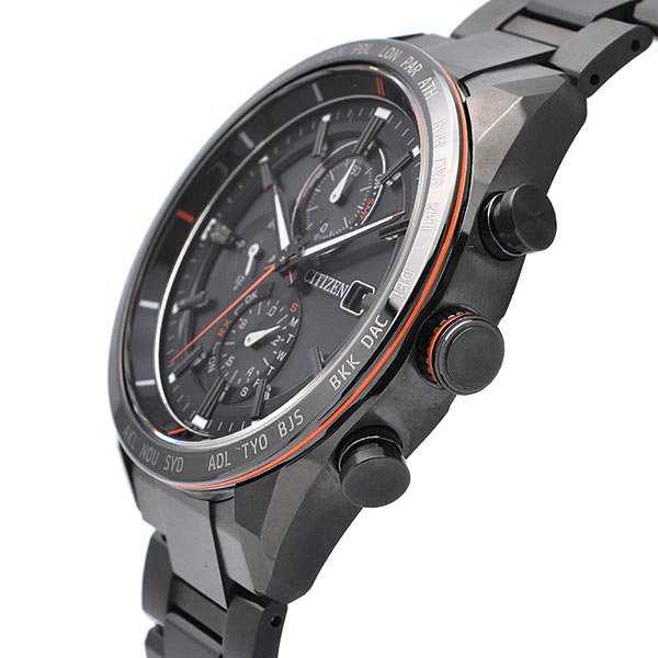 シチズン アテッサ ATTESA エコ・ドライブ電波時計 AT8185-62E メンズ