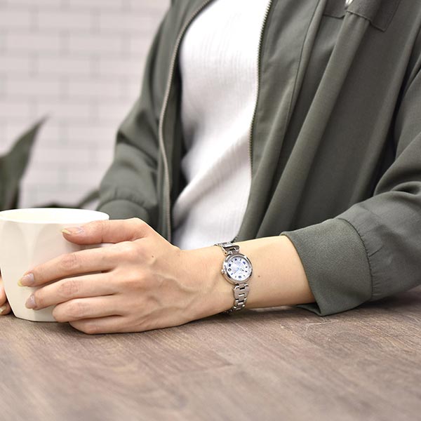 シチズン エクシード EXCEED エコ・ドライブ電波時計 ES9420-58A レディース