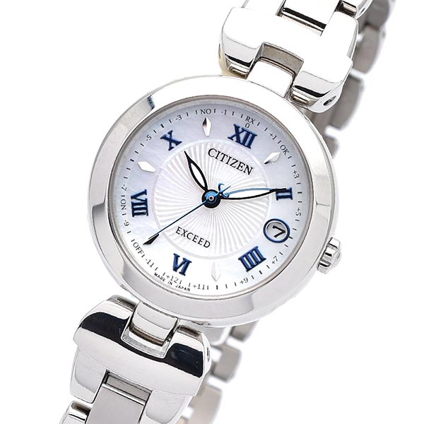 シチズン エクシード EXCEED エコ・ドライブ電波時計 ES9420-58A レディース