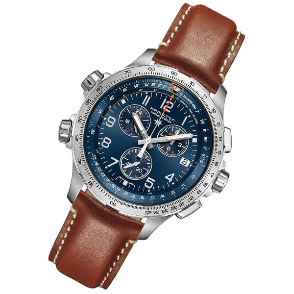 ハミルトン カーキ HAMILTON カーキ アビエーション X-WIND GMT CHRONO H77922541 メンズ