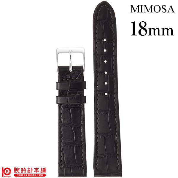 替えベルト 18mm ブラック CP-A18 ユニセックス