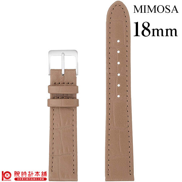 替えベルト 18mm モカ CP-M18 ユニセックス