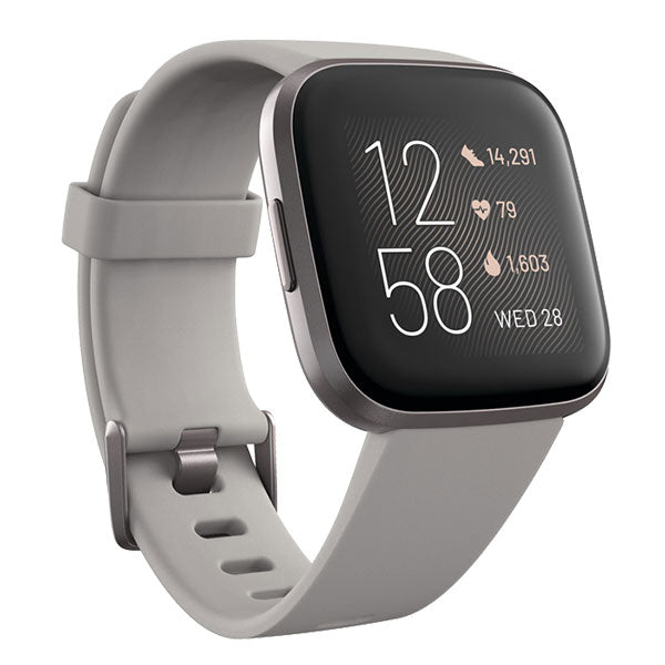 フィットビット Fitbit Versa2 ストーン/ミストグレー アルミニウム FB507GYSR-FRCJK ユニセックス