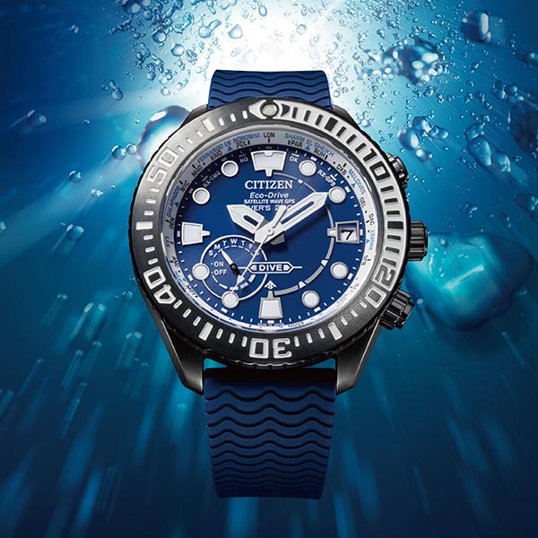 シチズン プロマスター PROMASTER MARINEシリーズ ダイバー200m エコ・ドライブ GPS 延長バンド付 CC5006-06L メンズ
