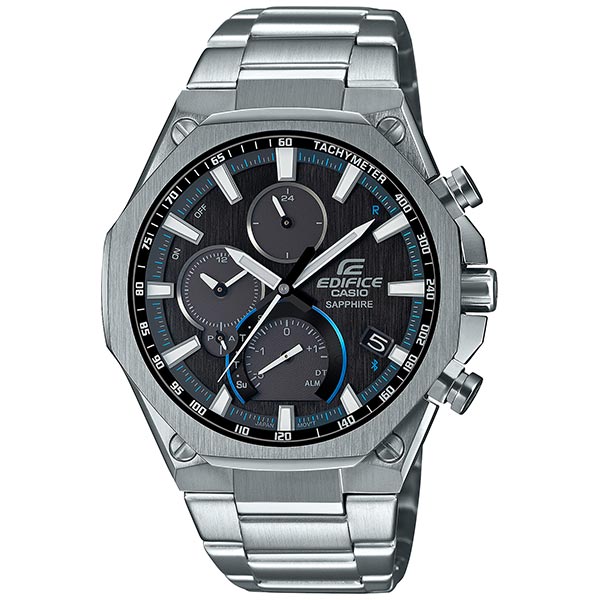 カシオ エディフィス EDIFICE Super Slim High Spec Chronograph Bluetooth EQB-1100YD-1AJF メンズ