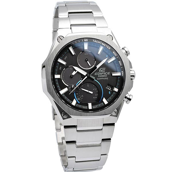 カシオ エディフィス EDIFICE Super Slim High Spec Chronograph Bluetooth EQB-1100YD-1AJF メンズ