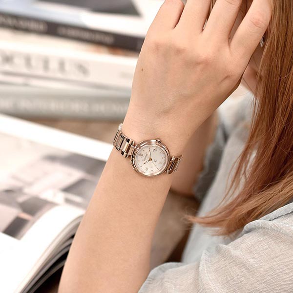 シチズン クロスシー XC mizu collection エコ・ドライブ電波時計 Happy Flight Cal.H060 ES9464-52A レディース