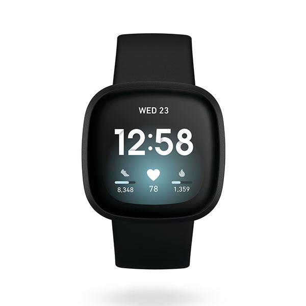 フィットビット Fitbit Versa3 FB511BKBK-FRCJK ユニセックス