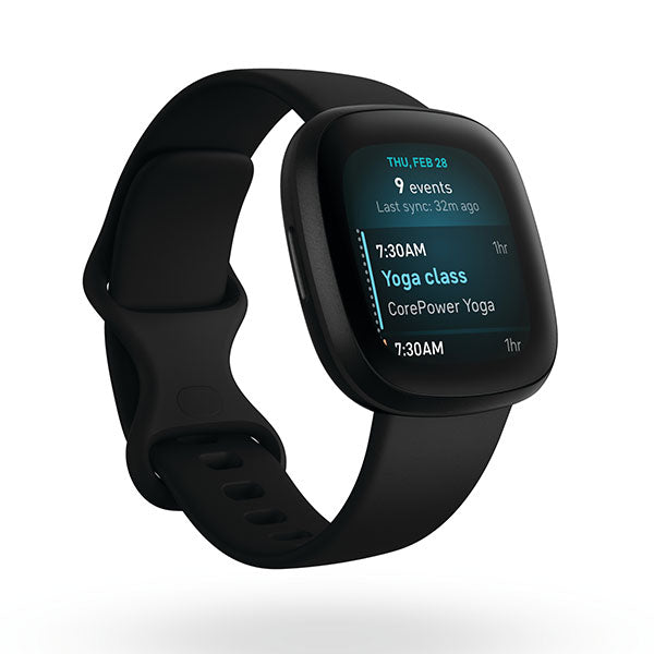 フィットビット Fitbit Versa3 FB511BKBK-FRCJK ユニセックス