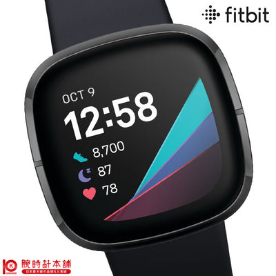 フィットビット Fitbit Sense FB512BKBK-FRCJK ユニセックス