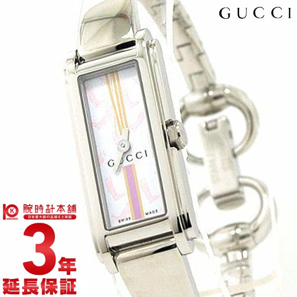 グッチ GUCCI ダイヤルピンクブーツ柄 YA109503 レディース