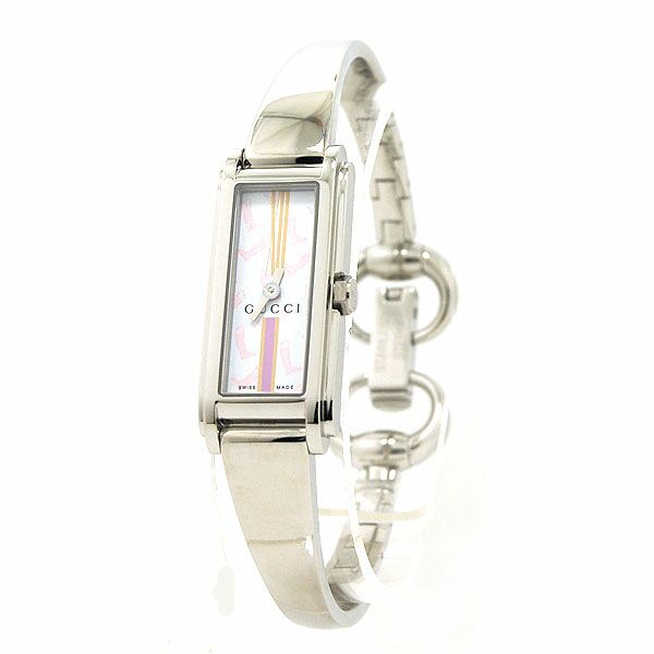 グッチ GUCCI ダイヤルピンクブーツ柄 YA109503 レディース