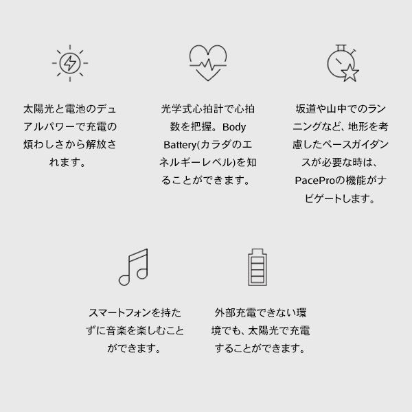 ガーミン GARMIN fenix6S Pro Dual Power 0100240921 ユニセックス